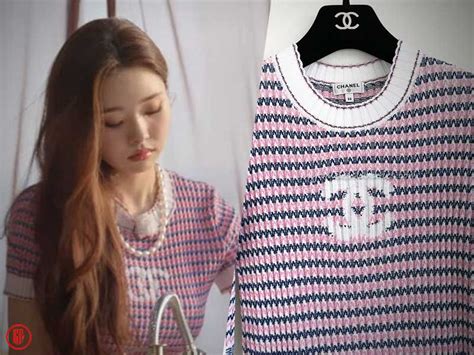 ji a fake designer clothes|song ji a designer shirt.